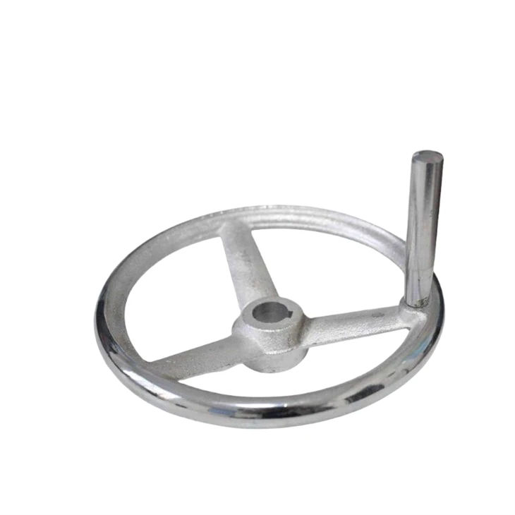Cast Iron Handwheel With Revolving Handle