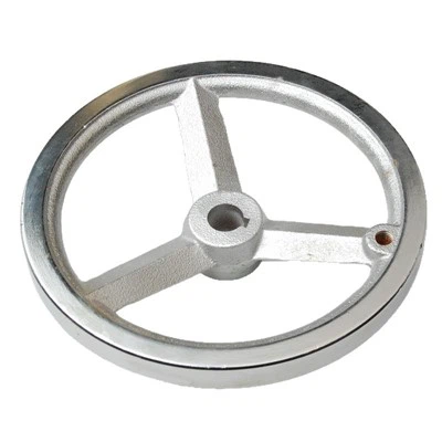 Are iron hand wheels suitable for outdoor use?
