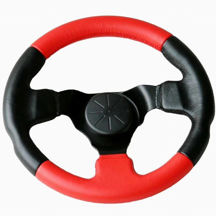 Steering Wheel PU PVC Leather Steering Wheel Diameter of 300 mm